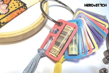 MEGA Floss Thread Drops with Label Slot | Cross Stitch, Embroidery and Needlework Organization