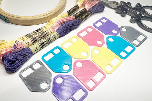 BASIC STANDARD (No Label Slot) Floss Thread Drops | Cross Stitch, Embroidery and Needlework Organization
